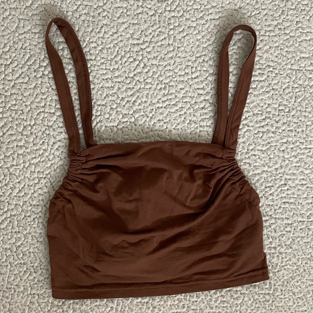 Cami top w/split thigh skirt